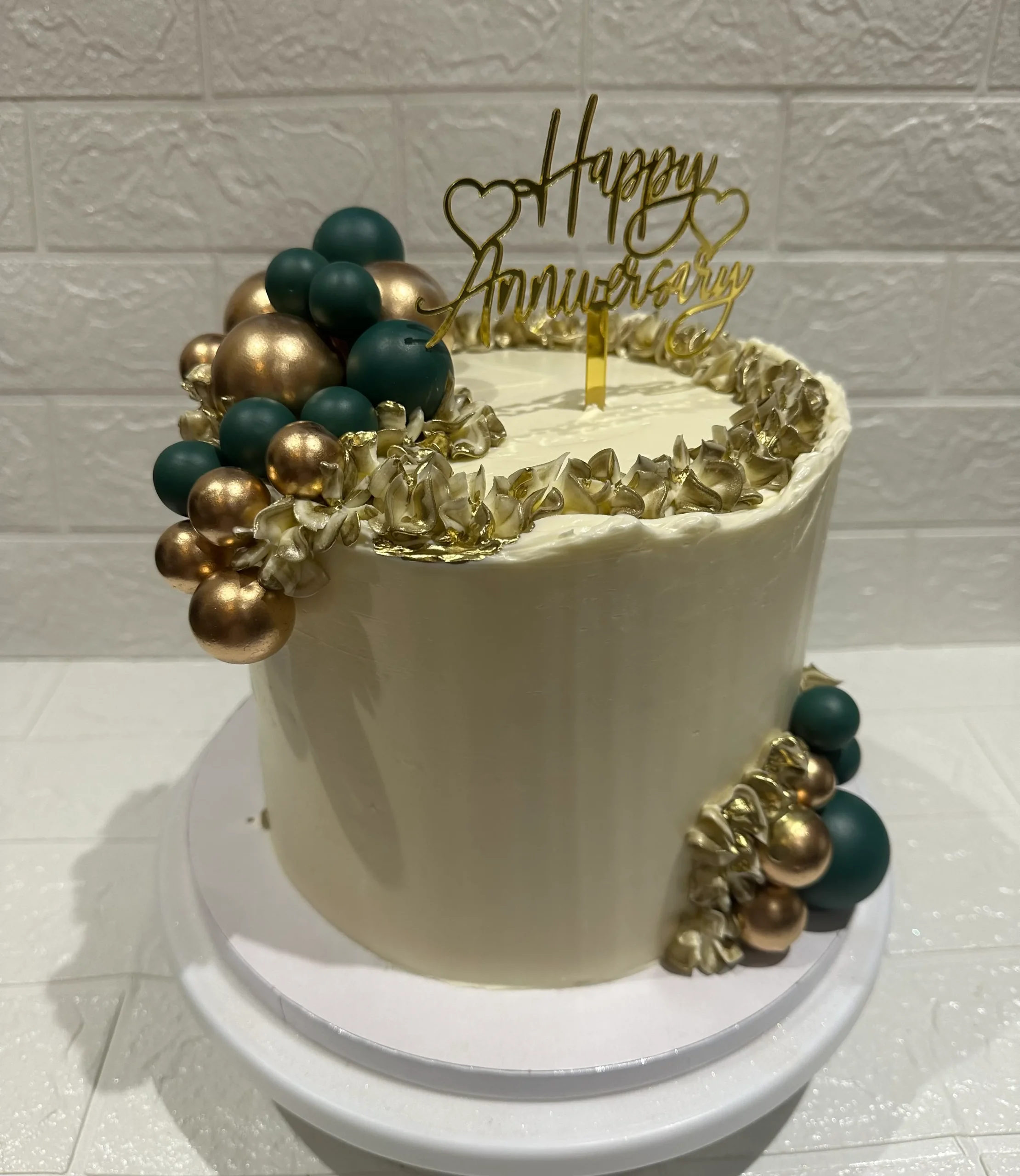 Eunnys Cakes baking process